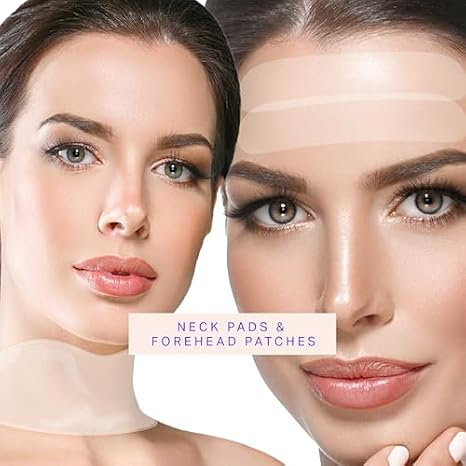 BLUMBODY Neck Wrinkle Patches and Forehead Wrinkle Patches Bundle