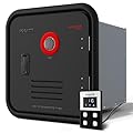 FOGATTI RV Tankless Water Heater, 66,000 Highest BTU, InstaShower 9 Pro, Gen 3, RV Hot Water Heater, Built-in Mixing Tank, 15x15 Inches Black Door, Remote Controller, Ideal for Everyday Use by RVers