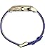 Timex Women's Kaia 40mm Watch - Blue Strap Gold-Tone Dial Gold-Tone Case