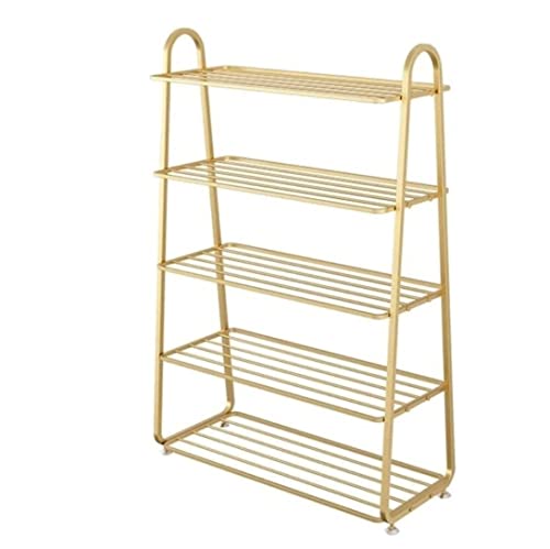 Zapatero de metal independiente elegante para sala de estar, dormitorio y pasillo, diseño compacto, 60 x 25 x 90 cm, color azul, solución de almacenamiento que ahorra espacio