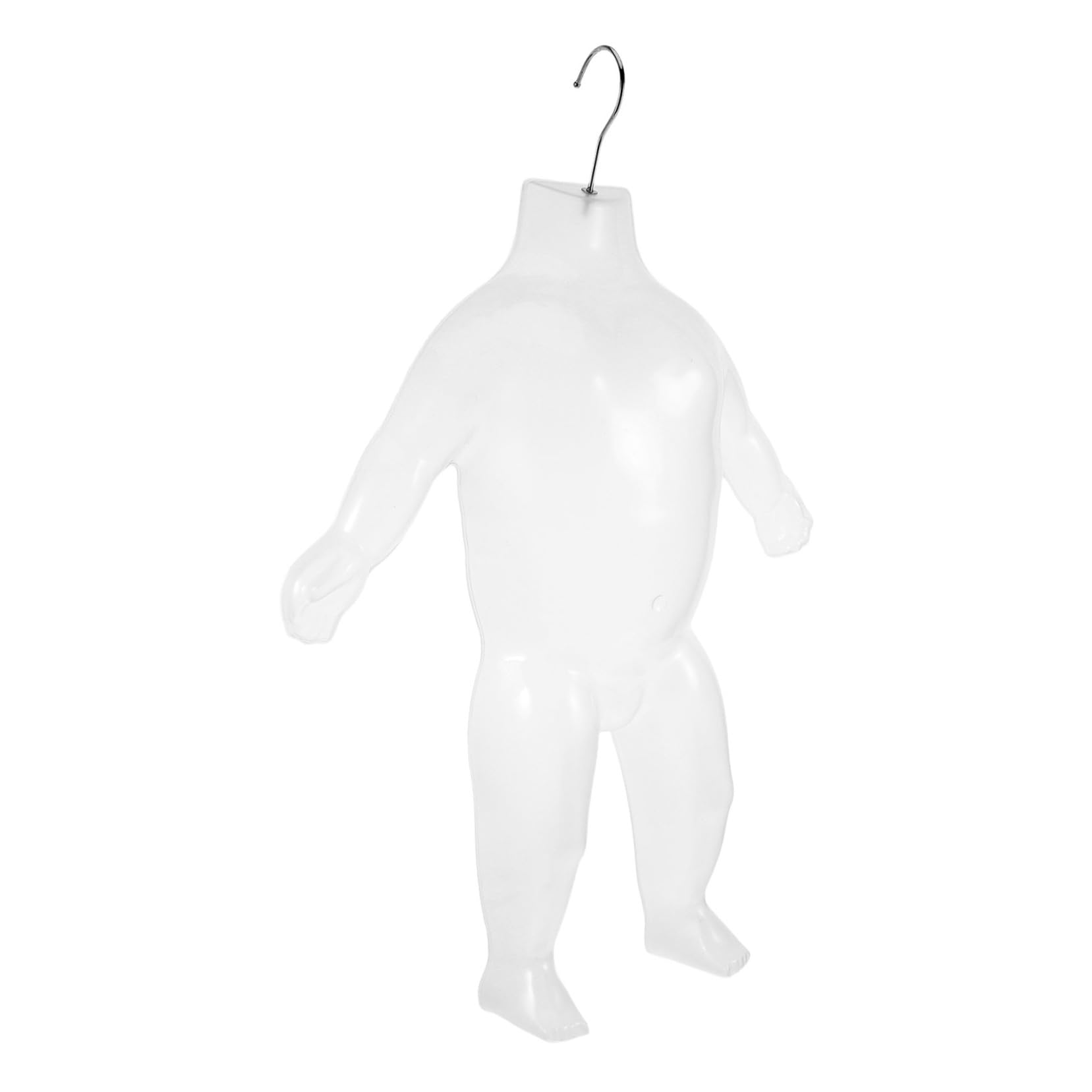INOOMP Mannequin Plastique Corps Entier pour Garçon et Filles avec Bras et Jambes, Robuste et Facile à Ranger, pour Magasins de Vêtements et Centres Commerciaux