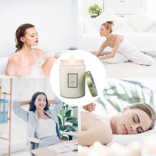 Mokara Orchid Candles For Home, 18 Oz Large Jar Candle, 100 Hours Burn, Long Lasting And Highly Scented Luxury Soy Candle For Stress Relief And Gifts, Aromatherapy Candle Clearance #TOP3