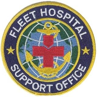 Navy Fleet Hospital Support Office 4" Military Patch