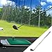 Menolana Golf Wedge Golf Chipper Retractable Lightweight Comfortable Outdoor Equipment Beginners Non Slip Chipping Practice with Scale, Black
