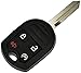 Dorman 92064 Keyless Remote Case Repair for Select Ford Models, Black