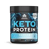 Ancient Nutrition - Energizing, Caffeinated Keto Protein Powder