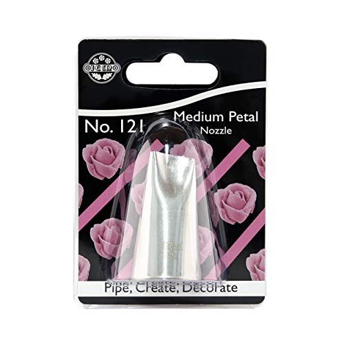 Jem large petal/ruffle piping nozzle-cake decorating tip #121, st…