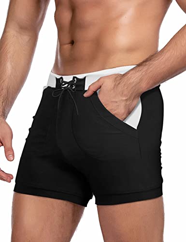 Coofandy Men Bikini Swimwear Holiday Swim Trunks Summer Shorts Flower Swim Brief #TOP2