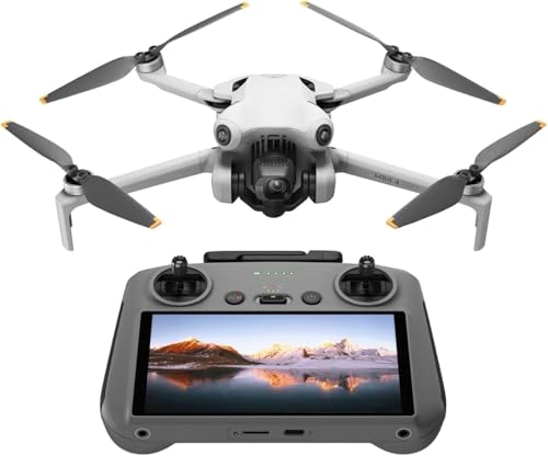 DJI Mini 4 Pro (DJI RC 2), dron mini plegable con cámara de vídeo...