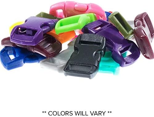 West Coast Paracord Zesty 550ポンド サバイバルパラコード ランダムセット 工芸キット &ndash; 10色の50