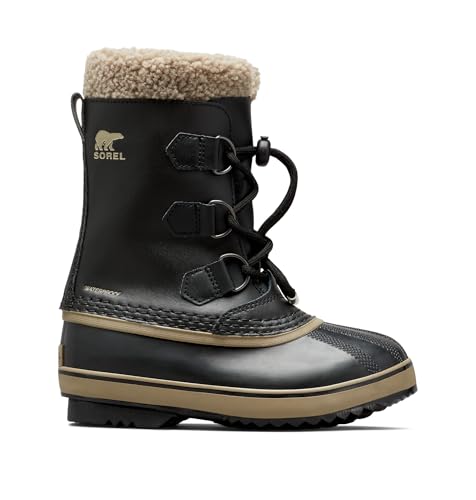 SOREL Children's Yoot Pac TP Waterproof Boot - BLACK - 3