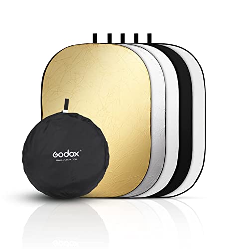Godox 24"x36"/60x90cm Collapsible Oval Photography Light Reflector by GODOX - Used condition - US$24.18