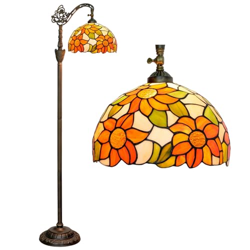 ステンドグラス調 華やかフロアスタンド フロアスタンド ステンド