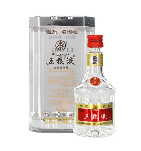 Amazon.co.jp: 【ミニボトル】五粮液 50ml アルコール52度 箱付 中国