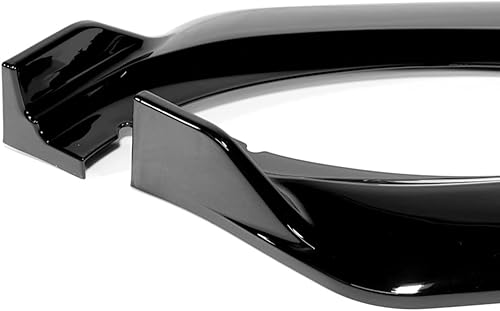 Miniatura 7 de Q1-TECH, borde de parachoques delantero compatible con Ford Mustang Mach-E 2021 2022 2023, alerón de parachoques delantero, kit de divisor de cuerpo