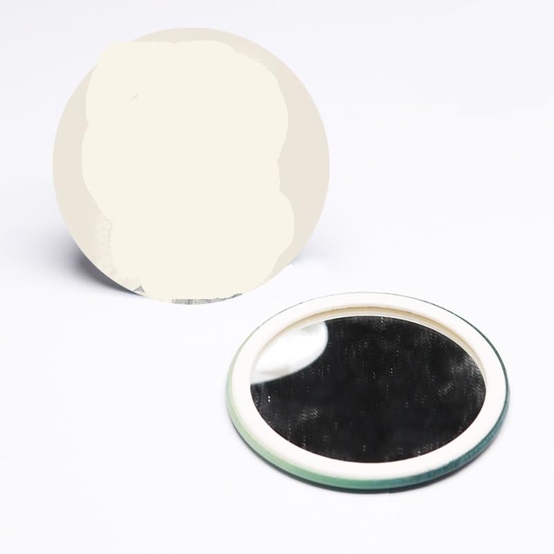 Zestaw do robienia odznak, 58MM 100 zestawów lustrzana plakietka Pin Button Maker części DIY zestaw odznak pusty przycisk część