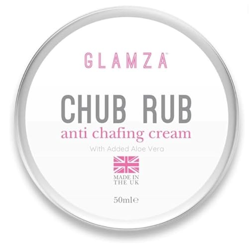 Glamza Chamois Cream Chub Rub’ Anti Chafing Cream for Men & Women - Prevents Chaffing for Cyclists, Runners and More 50ml Glamza Chamois Cream Chub Rub’ Anti Chafing Cream for Men & Women - Prevents Chaffing for Cyclists, Runners and More 50ml