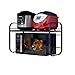 ZWMG Mensola Microonde Metallo a microonde mensola della Cucina Forno Spice Rack Lunghezza può Essere Liberamente concordate 40-60 cm (15.7-23.6 Pollici) Rastrelliera per Forno