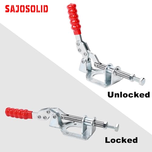 Image of 2-Pack, 302F Push Pull Toggle Clamp, 300 lb Holding Capacity