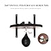 SHOUMANUAL Speed Bag Platform, 24 Inch Wooden Swiveling Boxing Training Speed Bag Platform with Adjustable Height Wall Mount Professional Fitness Ball Boxing Reaction Training Kit for Home Fitness
