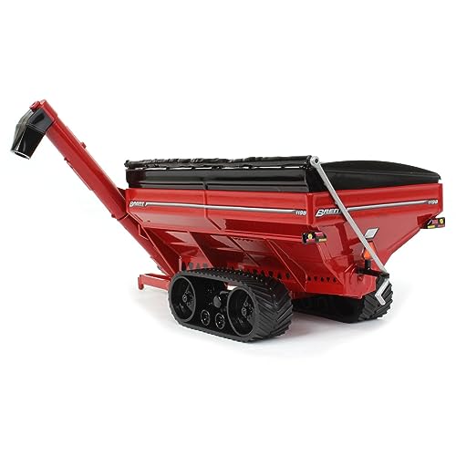 Spec Cast 1/64 Brent 1198 Avalanche Red Grain Cart miniatura 4