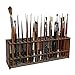 Produktbild 67 Löchern pinselhalter | Pinsel aufbewahrung Halter | Aus Holz Pinsel Organizer | Multifunktionaler pinselhalter malen | Schreibtisch Ständer Organizer | Pinsel Organizer Holz