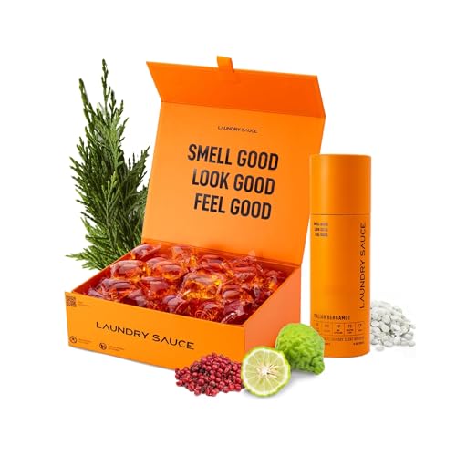 Image of Laundry Sauce - Pods & Scent Booster Bundle (Italian Bergamot), Dye Free