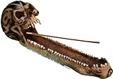 Nose Desserts Tribal Tattoo Skull Human Skull Replica Stick Incense Ashcatcher Burner by Nose Desserts Brand