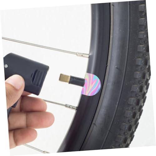 Stickers para boquillas de aire para bicicletas de montaña y de carretera, protecciones para válvulas con 3 hojas de adhesivos miniatura 7