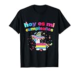 Hoy Es Mi Cumpleanos Playera Mexicana Española Pinata Camisa Camiseta