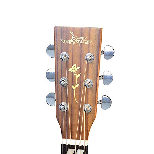 JTRHD Guitare Acoustique Folk Guitare électrique Boîte Guitare Acoustique Novice Pratique Entrée Piano pour Adultes et Enfants (Couleur : Natural, Size : 41 inches) - Les Beatles, Paul McCartney, John Lennon, RIngo Starr, George Harrison JTRHD Guitare Acoustique Folk Guitare électrique Boîte Guitare Acoustique Novice Pratique Entrée Piano pour Adultes et Enfants (Couleur : Natural, Size : 41 inches) – Image 7