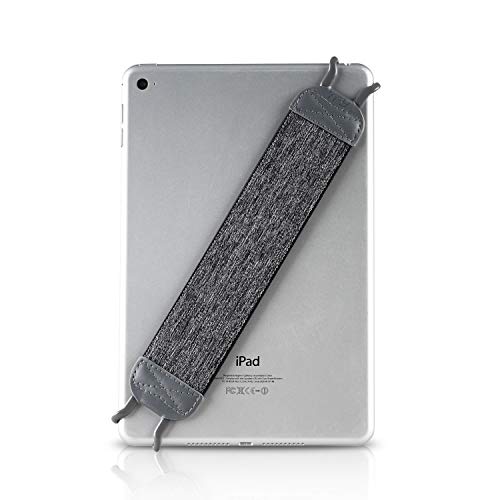 Hand Strap Holder Tfy For Tablets, Ipad, & E-Readers - 11-Inch Ipad Pro, Ipad, Ipad Mini 6, Ipad Air 5, Samsung Galaxy Tab & Note - Google Nexus - Asus Transformer Book And More -Gray #TOP1
