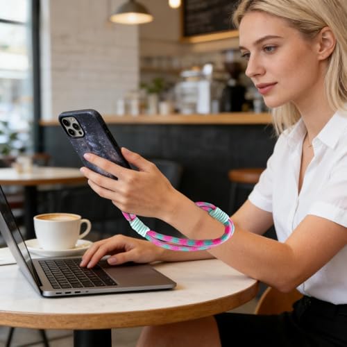 Cable de teléfono con pulsera para llevar el móvil en la muñeca con comodidad 2