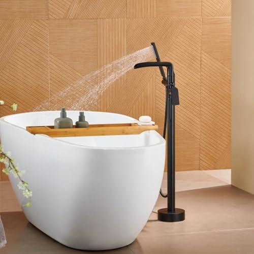 Robinet cascade baignoire LWX anti-éclaboussure avec flexible douche