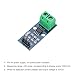 MECCANIXITY 2pcs ACS712 Hall Effect Current Sensor 30A Range + 2pcs Voltage Sensor Module DC0-25V for Current Voltage Detection