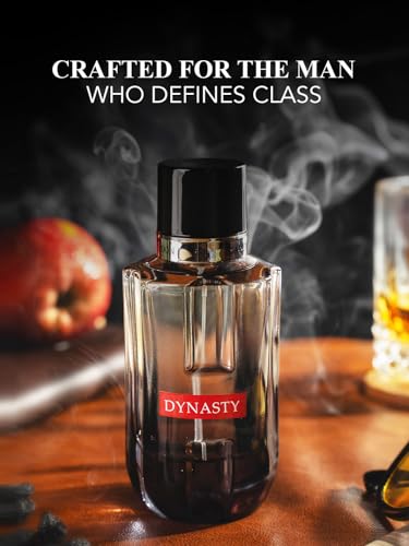 Image of Carlton London Dynasty Eau De Parfum for Men 100ml | Long Lasting Luxury Perfume for Men | Premium Fragrance with Lavender & Amberwood Notes | Fresh and Masculine Scent | Birthday & Gift for Men