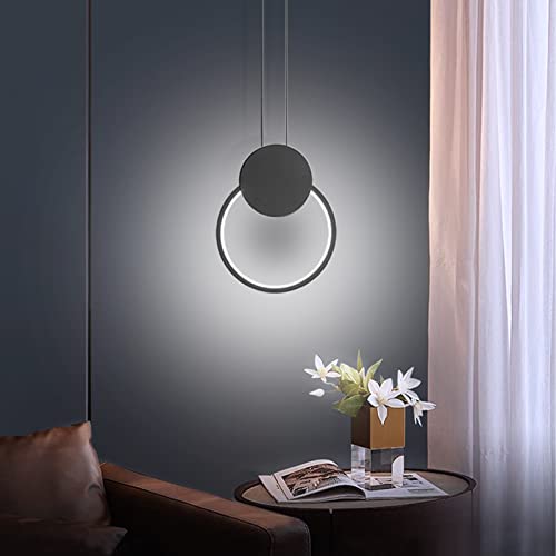 LIGKIN 2pcs LED chandelier round 11W pendant lamp - Image 3