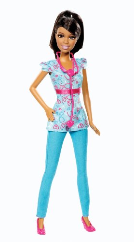 Barbie Careers Nurse African-American Doll