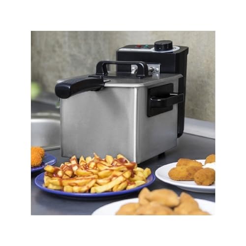 Cecotec CleanFry elektrische friteuse. Inhoud 1,5 l, temperatuur tot 190ºC, vaatwasmachinebestendig emmer emmer, oliereiniger filter houdt olie schoon, 1000W - Afbeelding 6