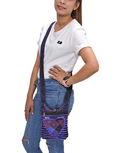 Image of ROYAL The Collection Small Hippie Phone Purse Crossbody, Boho Travel Bag
