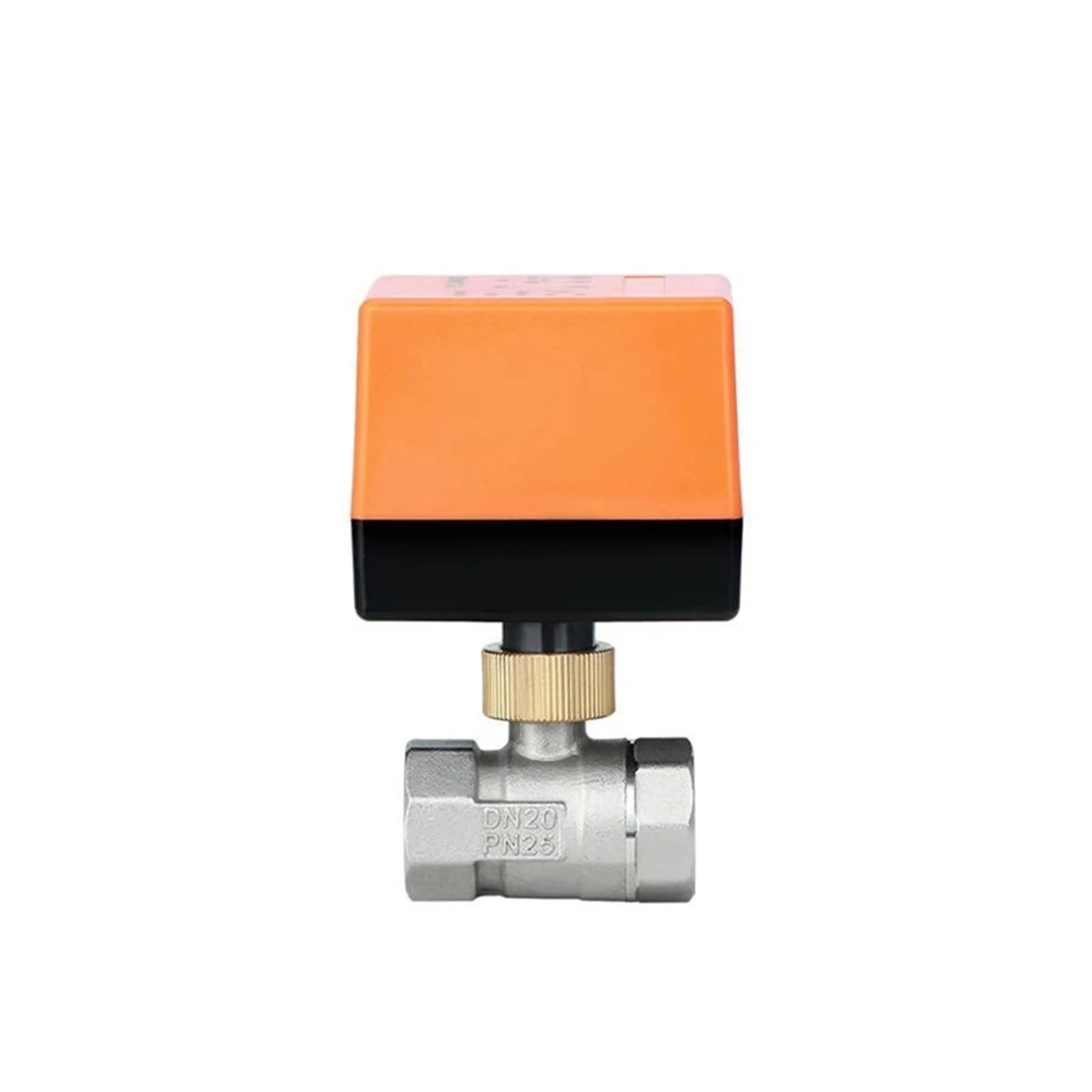 Válvula de bola motorizada DN20 en acero inoxidable para control de flujo eficiente AC220V