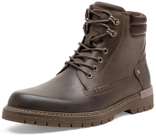 Image of Jousen Mens Boots Fashion Casual Boot Hiking Zipper Chukka Boots for Men
