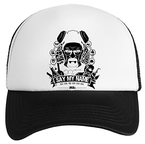 Say My Name Heisenberg Breaking Bad Cooking Gorra Clásica De Béisbol para Niños y Niñas Unisex Ajustable Snapback Baseball Cap Kids