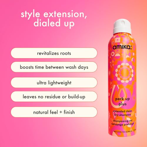 image for Amika perk up plus extended clean dry shampoo 5.3oz & the kure bond re