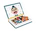 Janod - Magneti'Book Crazy Faces juguete educativo, Niños (J02716)