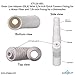 ET116-001 Drain Line Adapter (DLA) With 1/4-inch Quick Connect Fitting for a Water Filter and 7/8-inch Fitting for a Dishwasher
