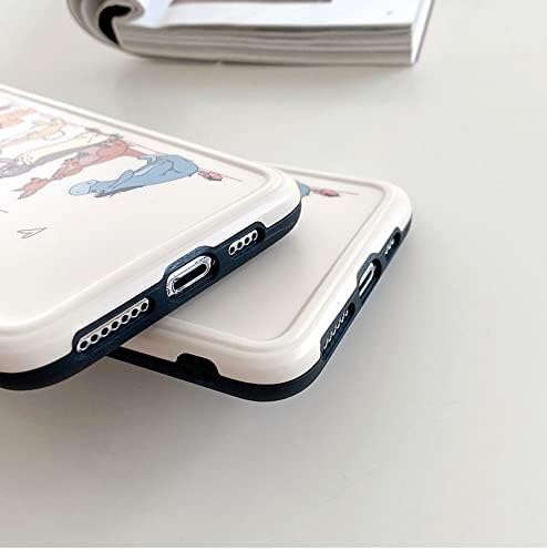 Miniatura 5 de Funda ultra delgada de TPU suave para Apple iPhone 13 iPhone13 de 6.1 pulgadas, Bear Tigger Tiger, Eeyore, burro, cerdo, lechón, búho, roo kanga,