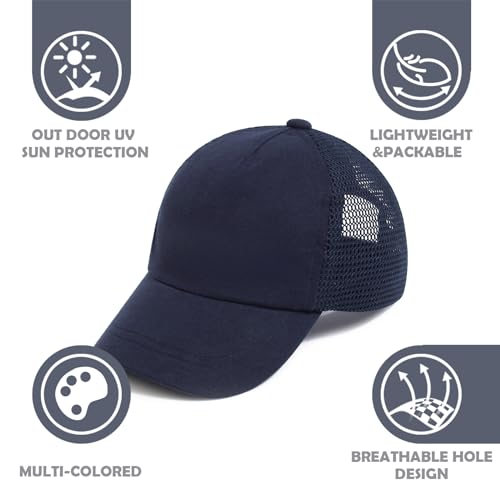 DRESHOW Kleinkind Baseball Mütze Baby Sonnenhut Niedliche einfarbige Mützen Unisex Baby Trucker Hüte Säugling Kleinkind Kind Hüte für Jungen Mädchen