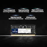 Timetec 16GB DDR5 5600MHz PC5-44800 Unbuffered Non-ECC 1.1V CL46 1Rx8 Single Rank 262Pin SODIMM Laptop Memory RAM Module Upgrade - Image 3