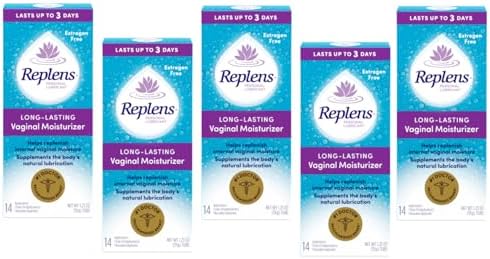 Replens Long-Lasting Vaginal Moisturizer - 14 ct, Pack of 5